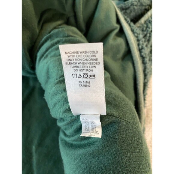 Maurices Womens Sz 3X Sleeveless Zip Up Green Fleece Vest - Picture 11 of 12